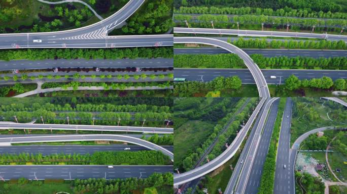 城市绿化道路风景