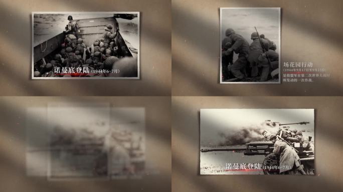 4K历史资料老照片展示无插件