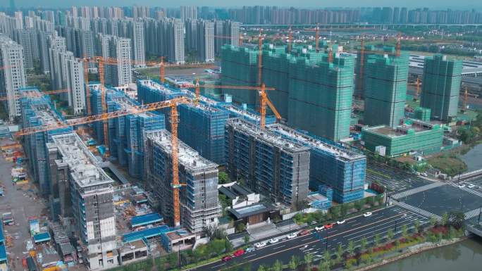 杭州城市建设航拍合集