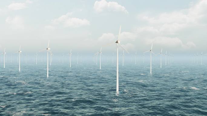 4K海上风电 风力发电 新能源2