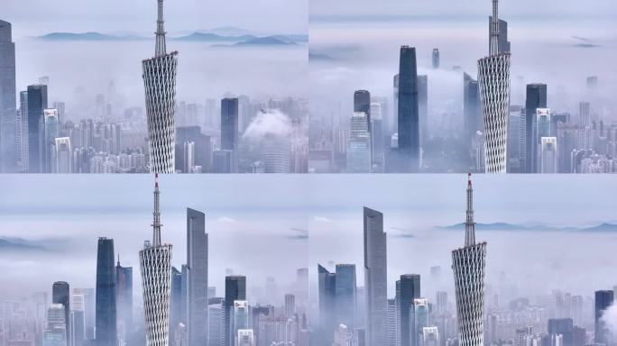 跃上高空看广州千里江山