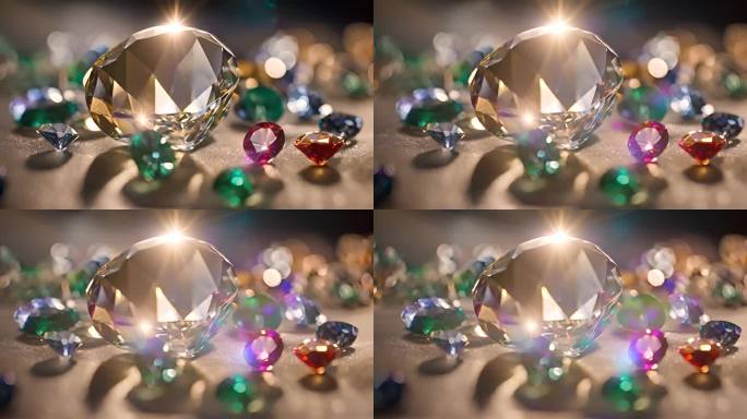 钻石检验水晶宝石闪耀