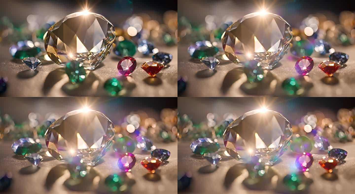 钻石检验水晶宝石闪耀