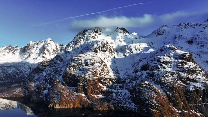 4K航拍挪威斯沃尔韦尔最美风光