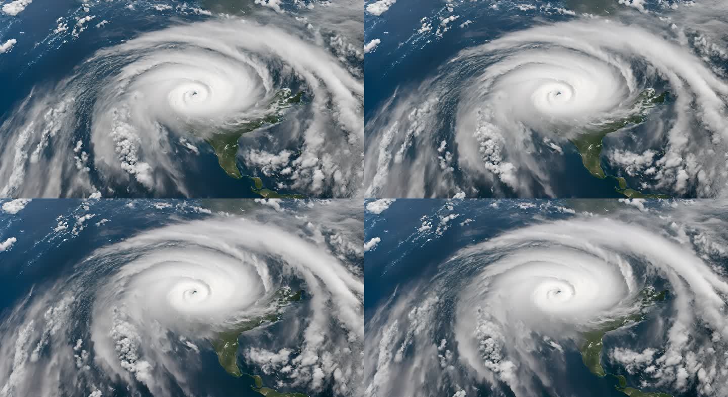 飓风风暴台风卫星云图
