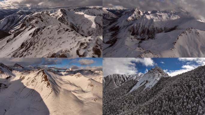 西藏 219国道丙察察段昌拉雪山