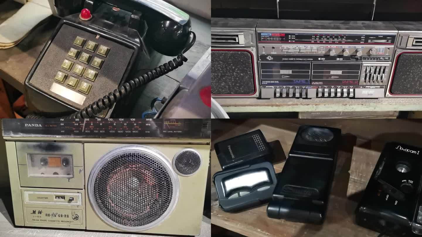 老式电话机电视机磁带机录音机BB机游戏机