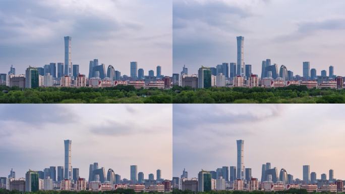【8K】北京cbd 城市中心 北京地标
