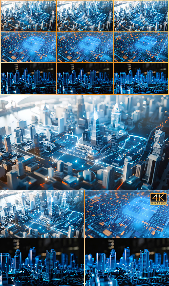 智慧城市 人工智能信息技术低碳智能社会