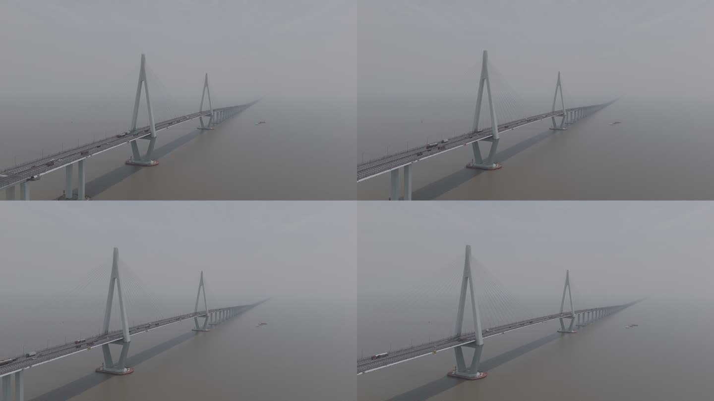4K海盐跨海大桥航拍
