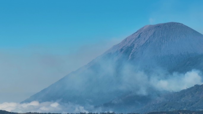 印尼布罗莫火山风光航拍