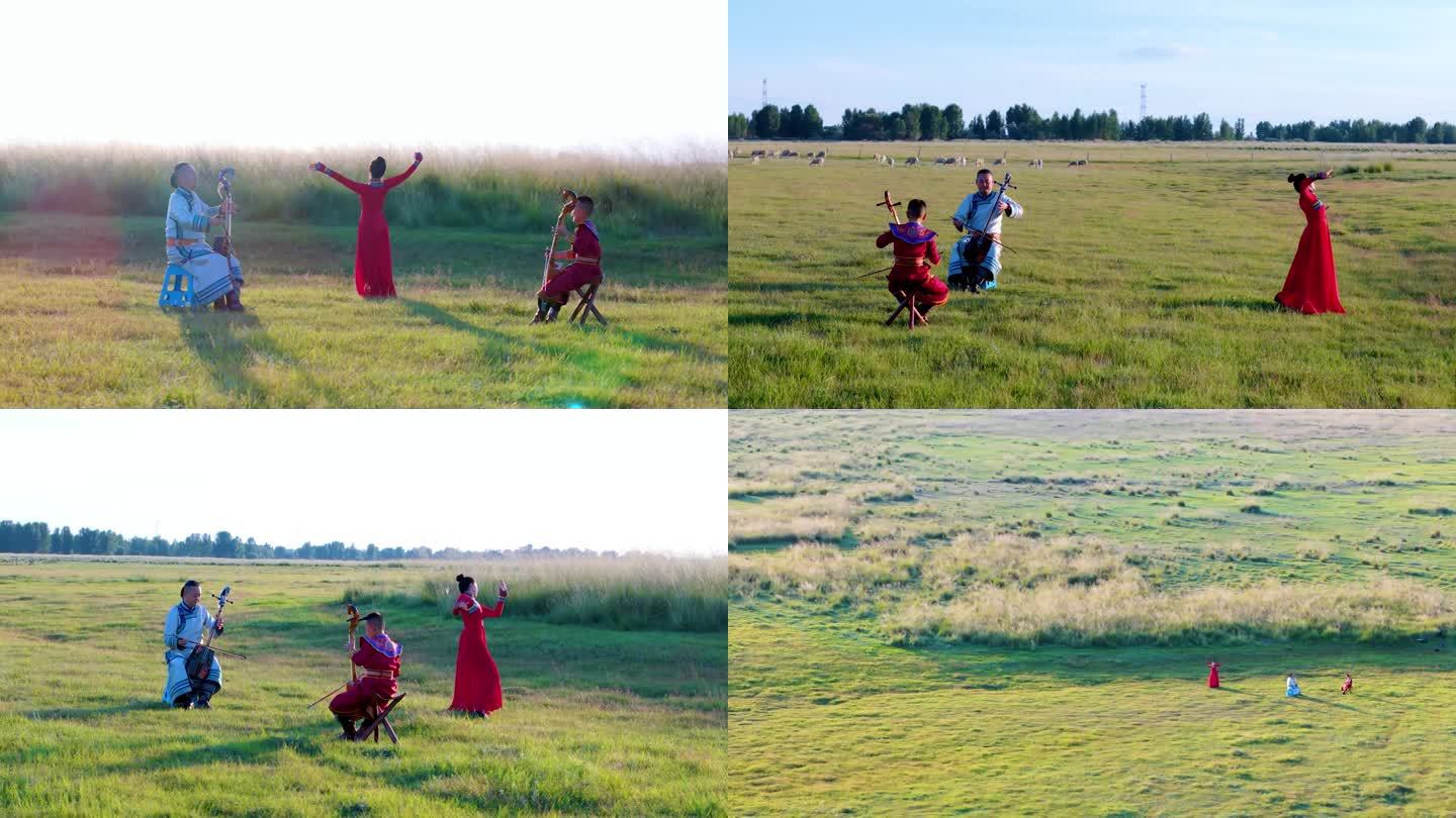 草原上舞蹈