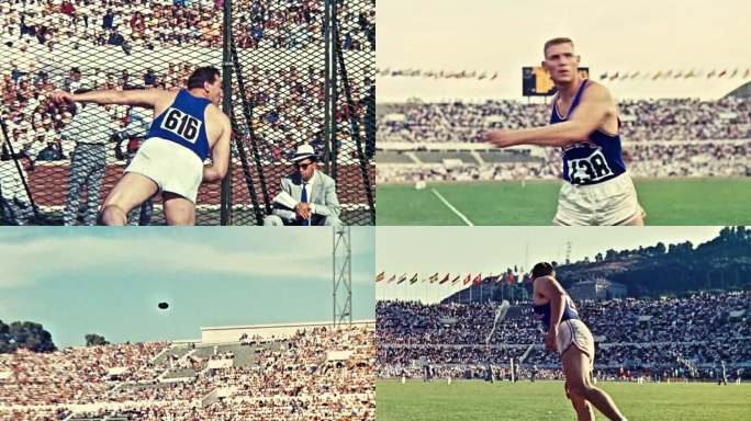 男子铅球 决赛 1960年罗马奥运会