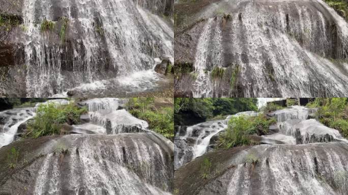 自然风光山水瀑布流水