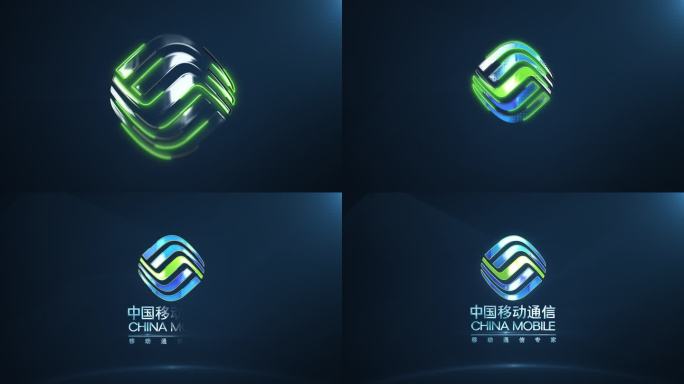 简约片头片尾logo演绎