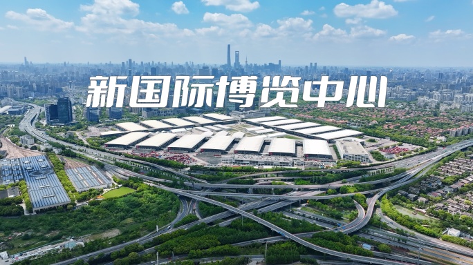 新国际博览中心延时 上海 浦东新区