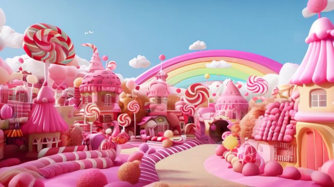 粉色甜美糖果系列