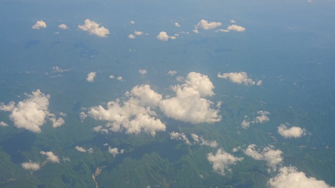 飞机 航拍 风景 航班 航行 鸟瞰