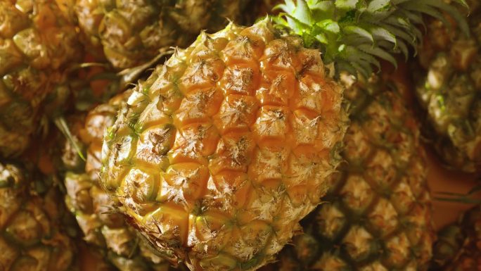 菠萝 凤梨 热带水果实拍