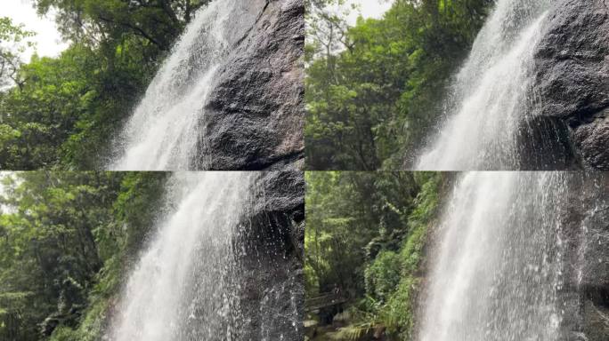 自然风光山水瀑布流水