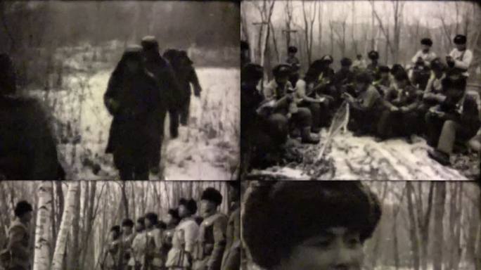 1969年珍宝岛 边防战士巡逻学习