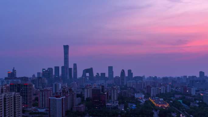 【8K】北京cbd 城市中心 北京地标