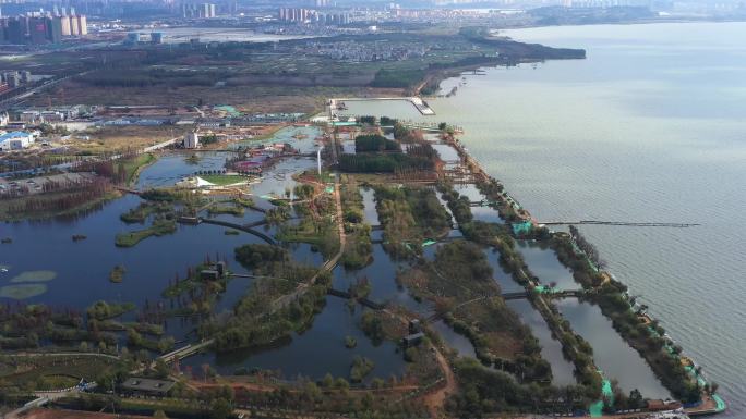 云南昆明滇池斗南湿地公园