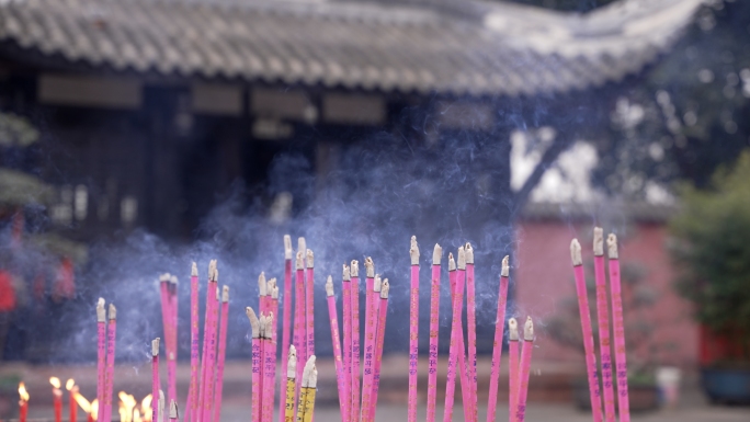 寺庙祈福花灯