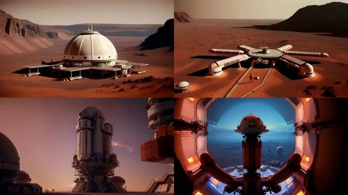 火星基地科技太空探索