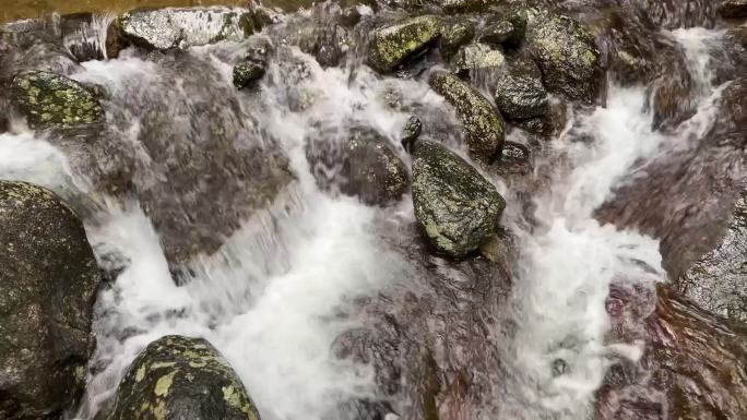 自然风光山水瀑布流水