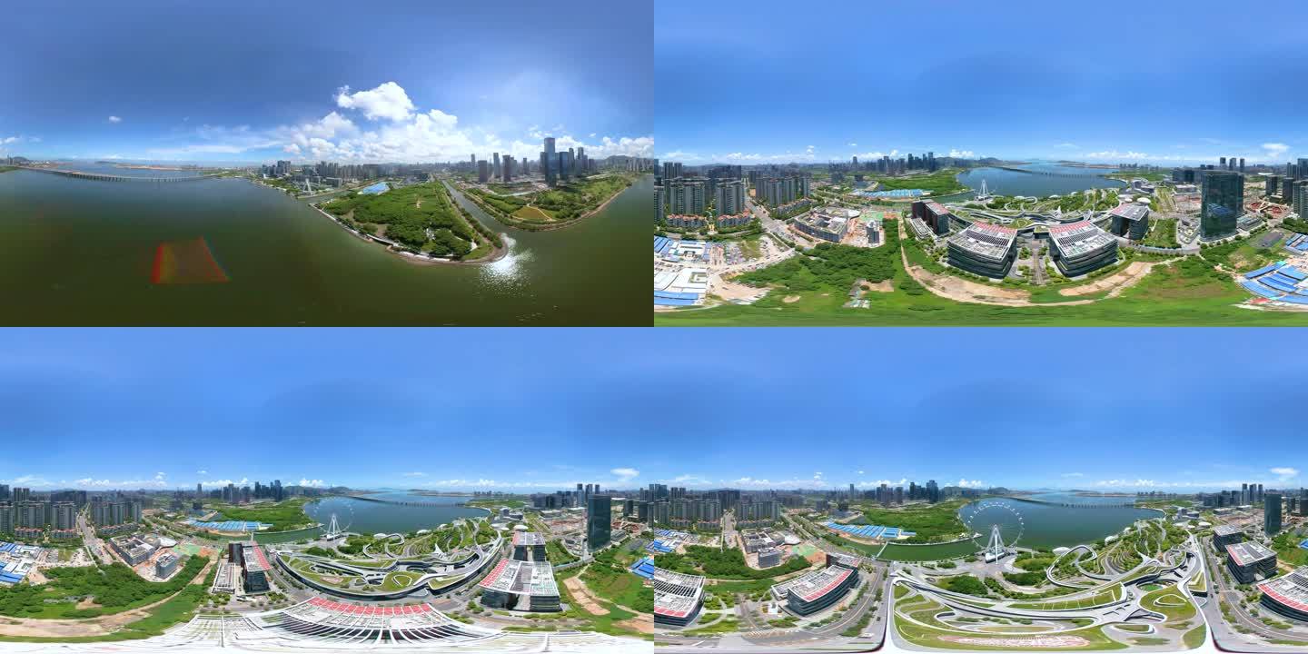 深圳欢乐港湾航拍VR