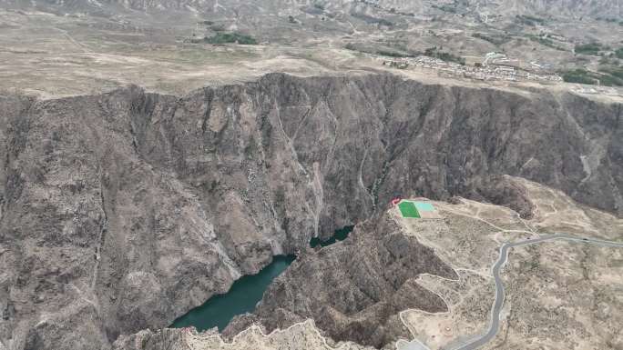 青海海南共和 黄河龙羊峡水电站 4K航拍