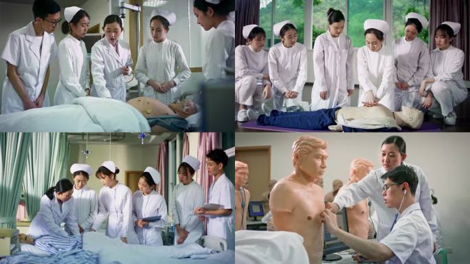 医学院医生护士医学生上课