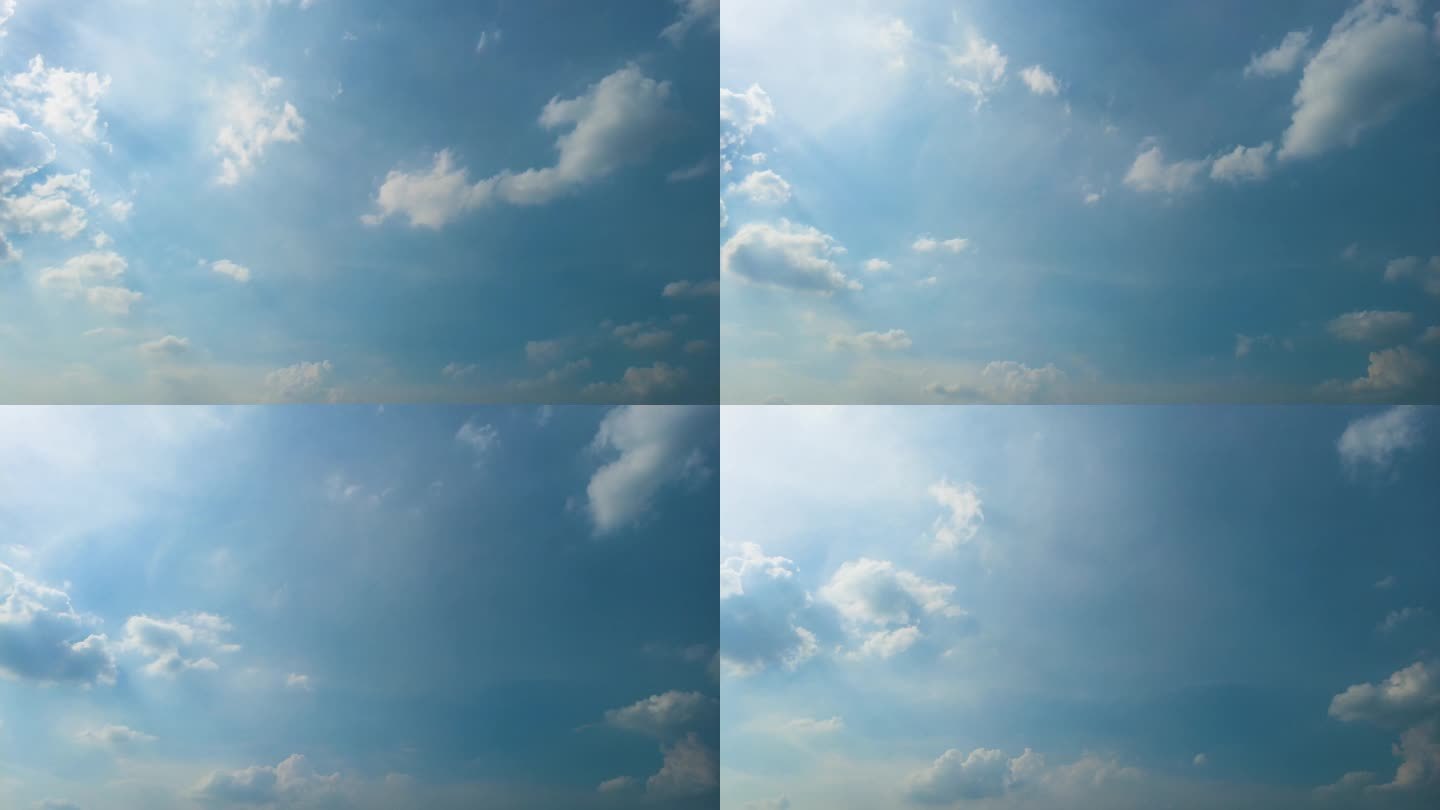 蓝天白云风景视频素材20