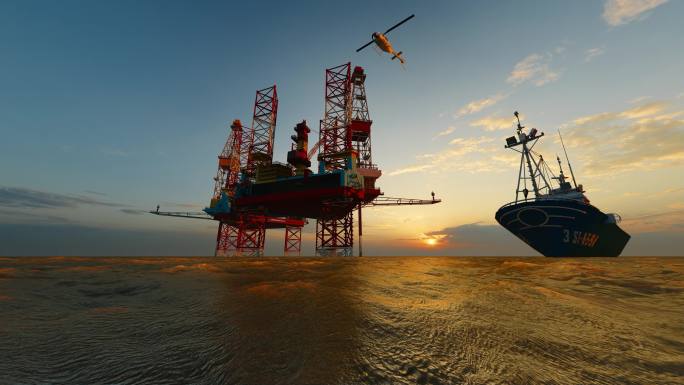 深海石油勘探和钻井平台