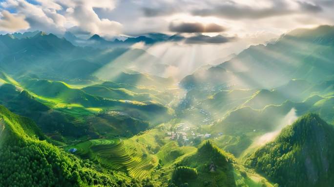 中国农村风景