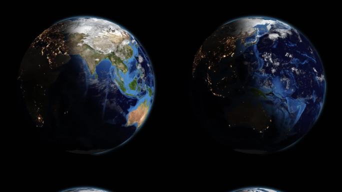 4K超写实地球自转