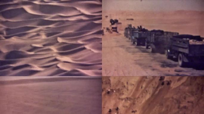 新中国治理沙漠 六七十年代历史影像