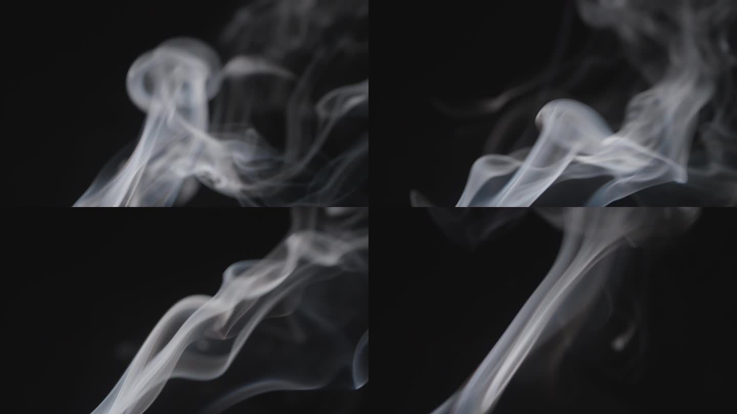 抽象意境 白烟烟雾 飘渺 唯美