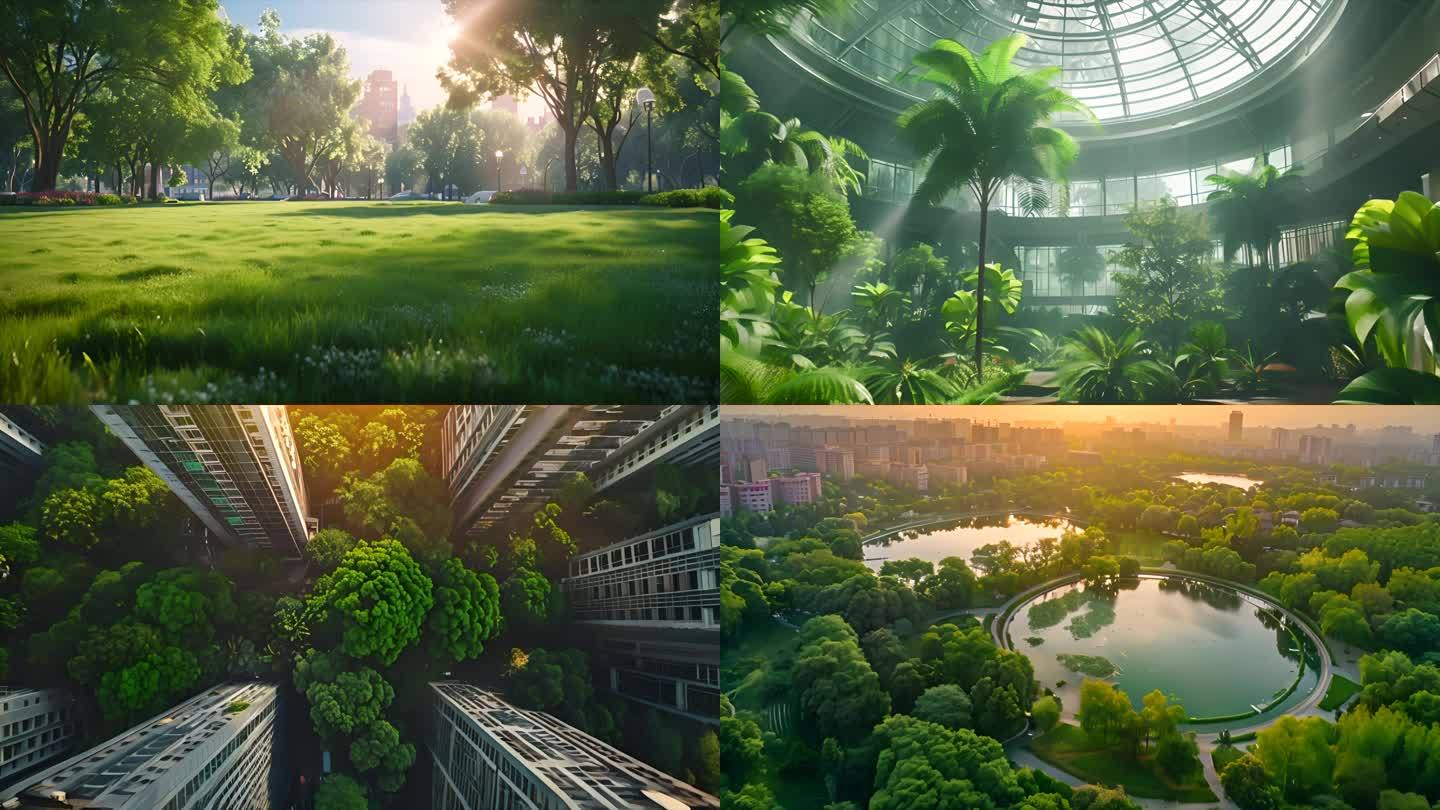 低碳城市绿色生态环境