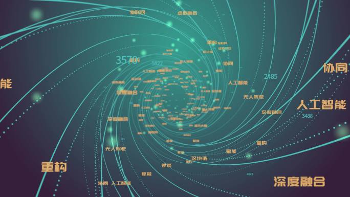 Plexus粒子穿梭主题结尾