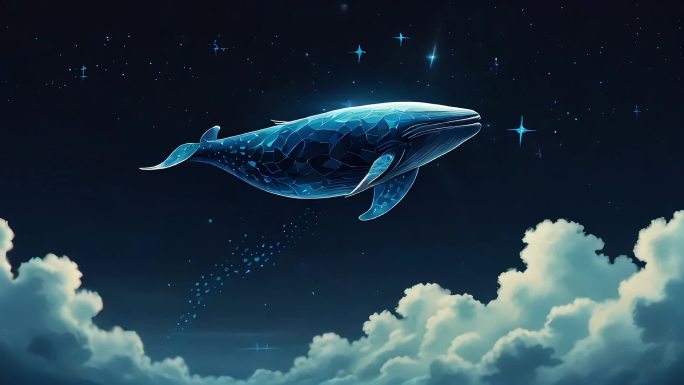 梦幻鲸鱼飞跃