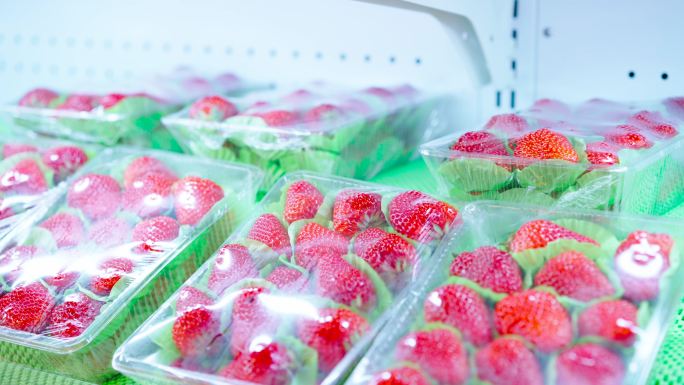 水果店草莓