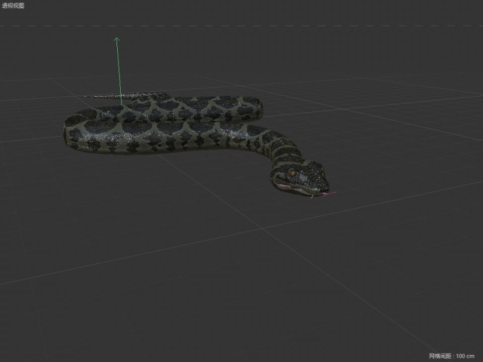 蟒蛇吐息C4D动画工程