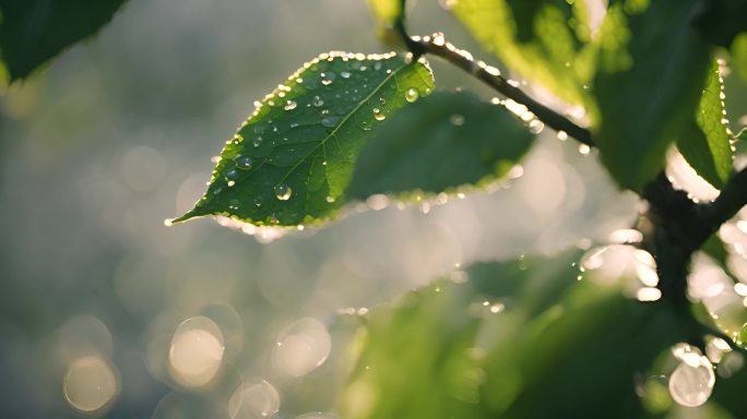 雨后的大自然