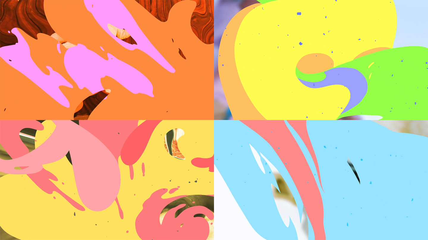 9种彩色MG卡通风格视频转场AE模板
