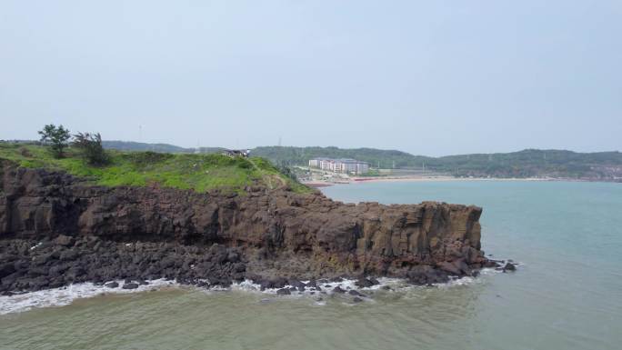 福建漳州海岸乌鼻头角