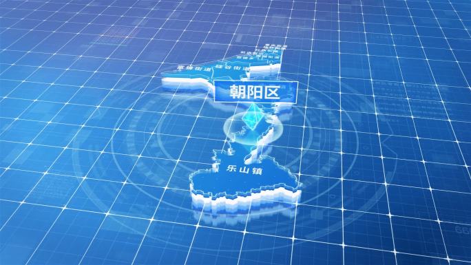 朝阳区蓝色三维科技区位地图