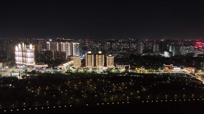 咸阳城市夜景