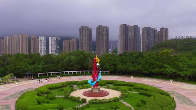 深圳市葵涌公园雕像